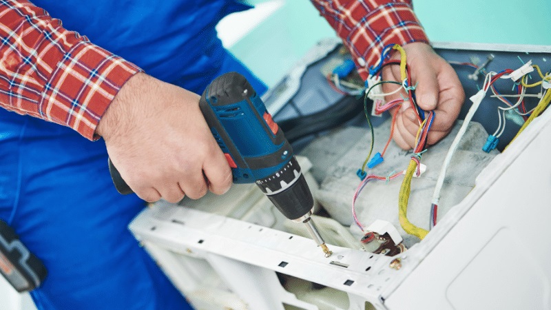 Sapanca Westinghouse Westinghouse çamaşır makinesi kart tamiri – Su almama arızası orijinal parça ile giderildi. - Teknik servis örneği